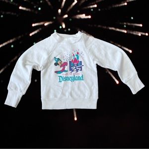 VTG Disney Character Fashions Disneyland 35 Years of Magic Pullover Sweater Sz S
